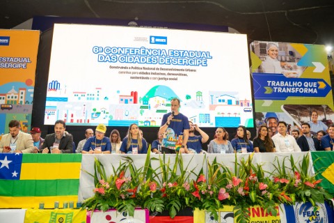 Governo de Sergipe realiza abertura da 6ª Conferência Estadual das Cidades