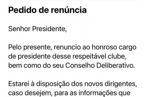 Sergipe registra renúncias de presidente e vice-presidente