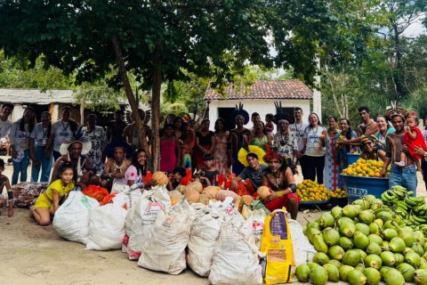 Governo de Sergipe entrega de 2,5 toneladas de alimentos e realiza escuta ativa na comunidade indígena Fulkaxó