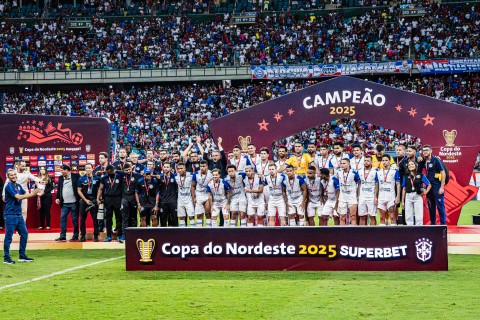 Copa do Nordeste: Dragão sai goleado da Fonte Nova, em Salvador