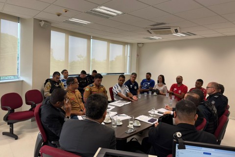 FSF participa de reunião com MP, órgãos de segurança e torcidas organizadas