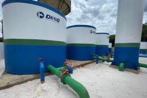 Deso registra redução de volume de água