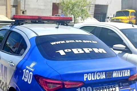 PMSE presta apoio durante mandado de prisão por violência doméstica em Aracaju