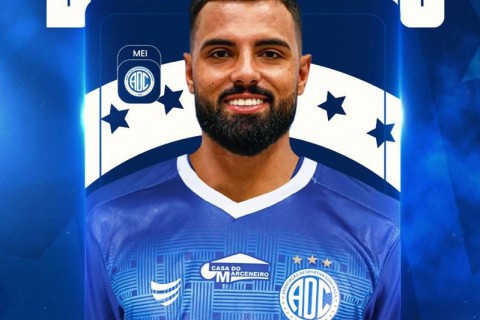 Confiança acerta a contratação do atacante Wendel