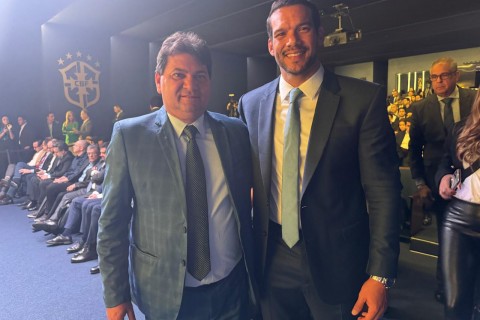 FSF participa da Assembleia Geral Eleteiral e Samir Xaud é eleito presidente da CBF