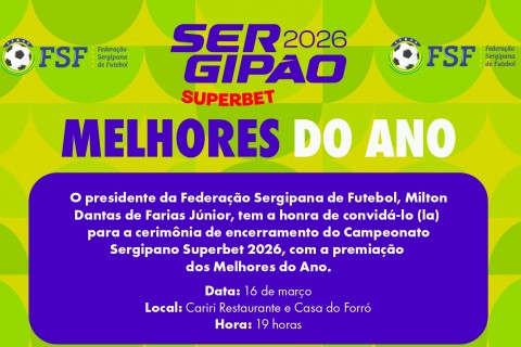 FSF promove Melhores do Sergipão 2026
