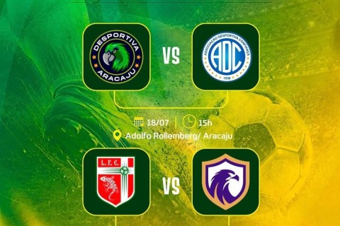 Sub-17: Semifinais do Campeonato Sergipano acontecem neste fim de semana