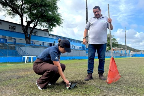 Confiança recebe visita técnica da FIFA para avaliação do Sabino Ribeiro